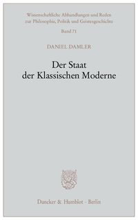Produktbild: Der Staat der Klassischen Moderne.