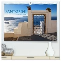 Produktbild: Santorini Fira & Firostefani (hochwertiger Premium Wandkalender 2027 DIN A2 quer), Kunstdruck in Hochglanz
