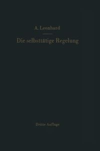 Produktbild: Die selbstt&auml;tige Regelung