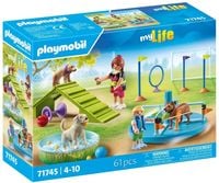 Produktbild: PLAYMOBIL 71745 Hundespielplatz