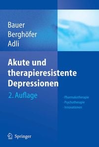 Produktbild: Akute und therapieresistente Depressionen