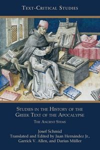 Produktbild: Studies in the History of the Greek Text of the Apocalypse