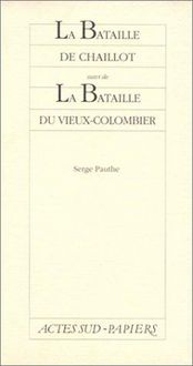 Produktbild: La Bataille de Chaillot