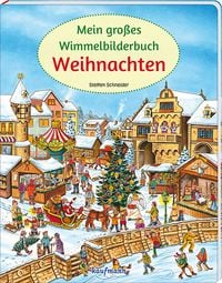 Produktbild: Mein gro&szlig;es Wimmelbilderbuch Weihnachten