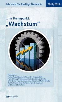 Produktbild: Jahrbuch Nachhaltige &Ouml;konomie 2011/2012