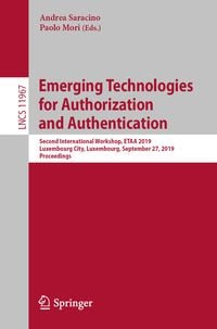 Produktbild: Emerging Technologies for Authorization and Authentication