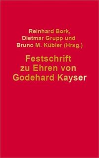 Produktbild: Festschrift f&uuml;r Godehard Kayser