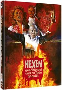 Produktbild: Hexen gesch&auml;ndet und zu Tode gequ&auml;lt | Mediabook B (4K Ultra HD Blu-ray + 2x Blu-ray)