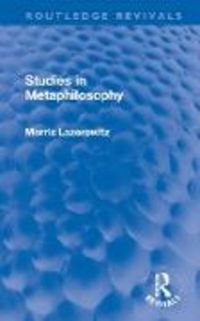 Produktbild: Studies in Metaphilosophy