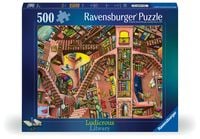 Produktbild: Erwachsenenpuzzle 500 Teile - Ludicrous Library