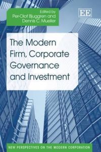 Produktbild: The Modern Firm, Corporate Governance and Investment