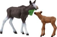 Produktbild: schleich&reg; WILD LIFE 42629 Elchkuh mit Kalb