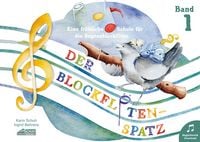 Produktbild: Der Blockfl&ouml;tenspatz (Mit Begleit-CD)