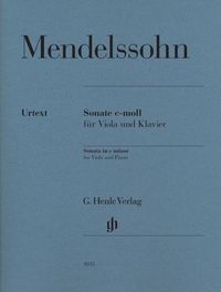 Bild vom Artikel Felix Mendelssohn Bartholdy - Violasonate c-moll vom Autor Felix Mendelssohn Bartholdy