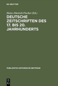 Produktbild: Deutsche Zeitschriften des 17. bis 20. Jahrhunderts