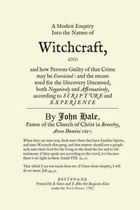 Produktbild: A Modest Enquiry Into the Nature of Witchcraft