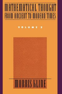 Produktbild: Mathematical Thought from Ancient to Modern Times, Volume 2