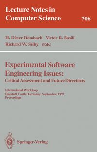 Produktbild: Experimental Software Engineering Issues:
