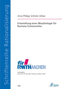 Produktbild: Entwicklung einer Morphologie f&uuml;r Business-Communities