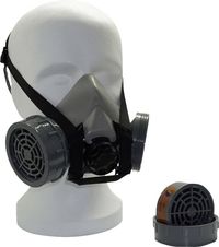 Produktbild: Aerotec RM605 2005763 Atemschutz Halbmasken-Set A1 Gr&ouml;&szlig;e: Uni