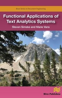 Produktbild: Functional Applications of Text Analytics Systems