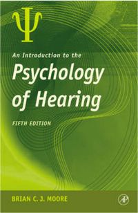Produktbild: An Introduction to the Psychology of Hearing