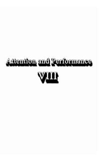 Produktbild: Attention and Performance Viii