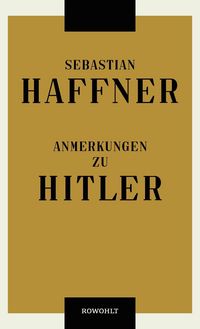 Produktbild: Anmerkungen zu Hitler