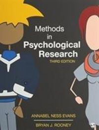 Produktbild: Evans, A: BUNDLE: Evans: Methods in Psychological Research,
