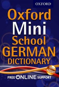 Produktbild: Oxford Mini School German Dictionary