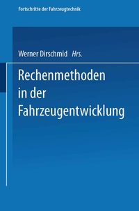 Produktbild: Rechenmethoden in der Fahrzeugentwicklung