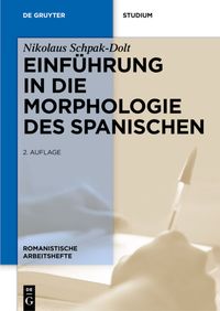 Produktbild: Einf&uuml;hrung in die Morphologie des Spanischen