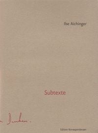 Produktbild: Subtexte