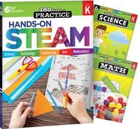 Produktbild: 180 Days(r) Steam, Science, & Math Grade K: 3-Book Set