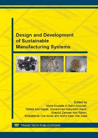 Produktbild: Design and Development of Sustainable Manufacturing Systems