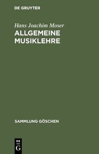 Produktbild: Allgemeine Musiklehre