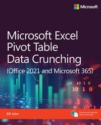 Produktbild: Microsoft Excel Pivot Table Data Crunching (Office 2021 and Microsoft 365)