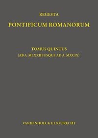 Produktbild: Regesta Pontificum Romanorum