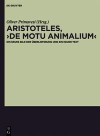 Produktbild: Aristoteles, "De motu animalium"
