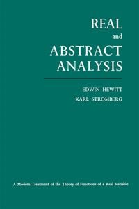 Produktbild: Real and Abstract Analysis