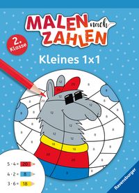 Produktbild: Malen nach Zahlen, 2. Kl.: Kleines 1 x 1