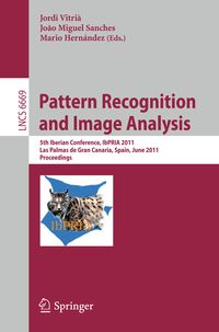 Produktbild: Pattern Recognition and Image Analysis
