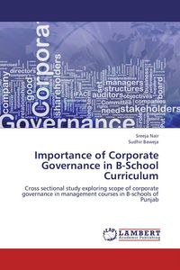 Produktbild: Importance of Corporate Governance in B-School Curriculum