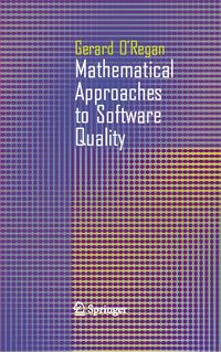 Produktbild: Mathematical Approaches to Software Quality