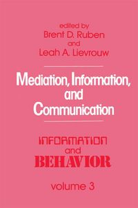 Produktbild: Mediation, Information, and Communication