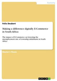 Produktbild: Making a difference digitally. E-Commerce in South Africa