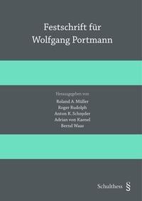 Produktbild: Festschrift f&uuml;r Wolfgang Portmann