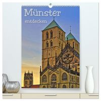 Produktbild: M&uuml;nster entdecken (hochwertiger Premium Wandkalender 2026 DIN A2 hoch), Kunstdruck in Hochglanz