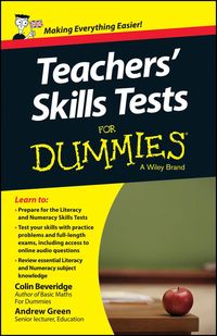 Produktbild: Teacher's Skills Tests for Dummies