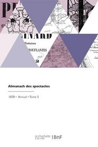 Produktbild: Almanach des spectacles